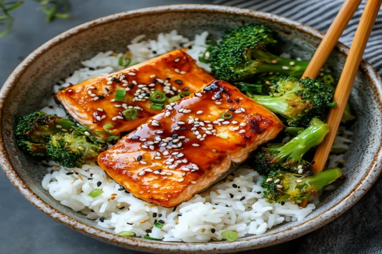 Teriyaki Salmon Bowl