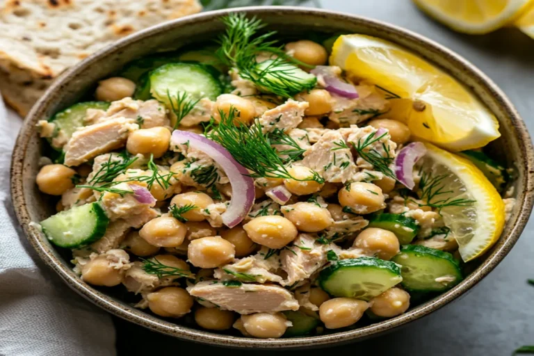 Chickpea Tuna Salad