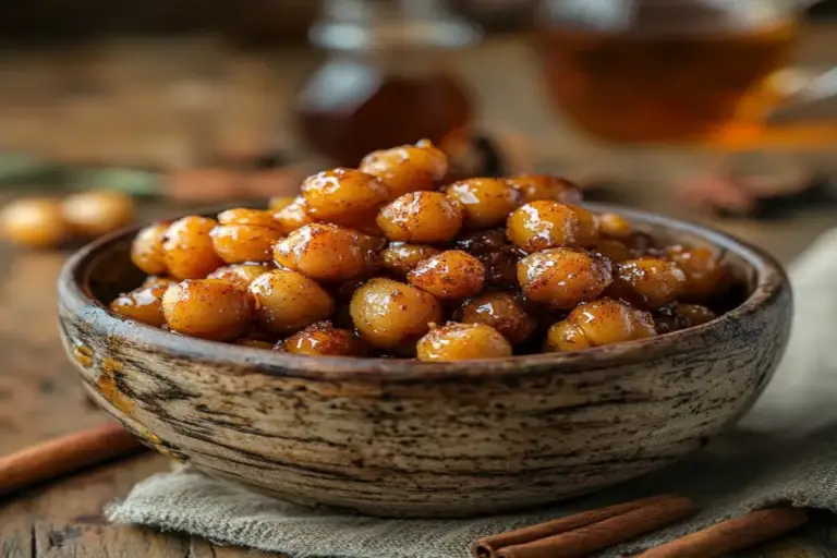 Sweet Roasted Chickpeas
