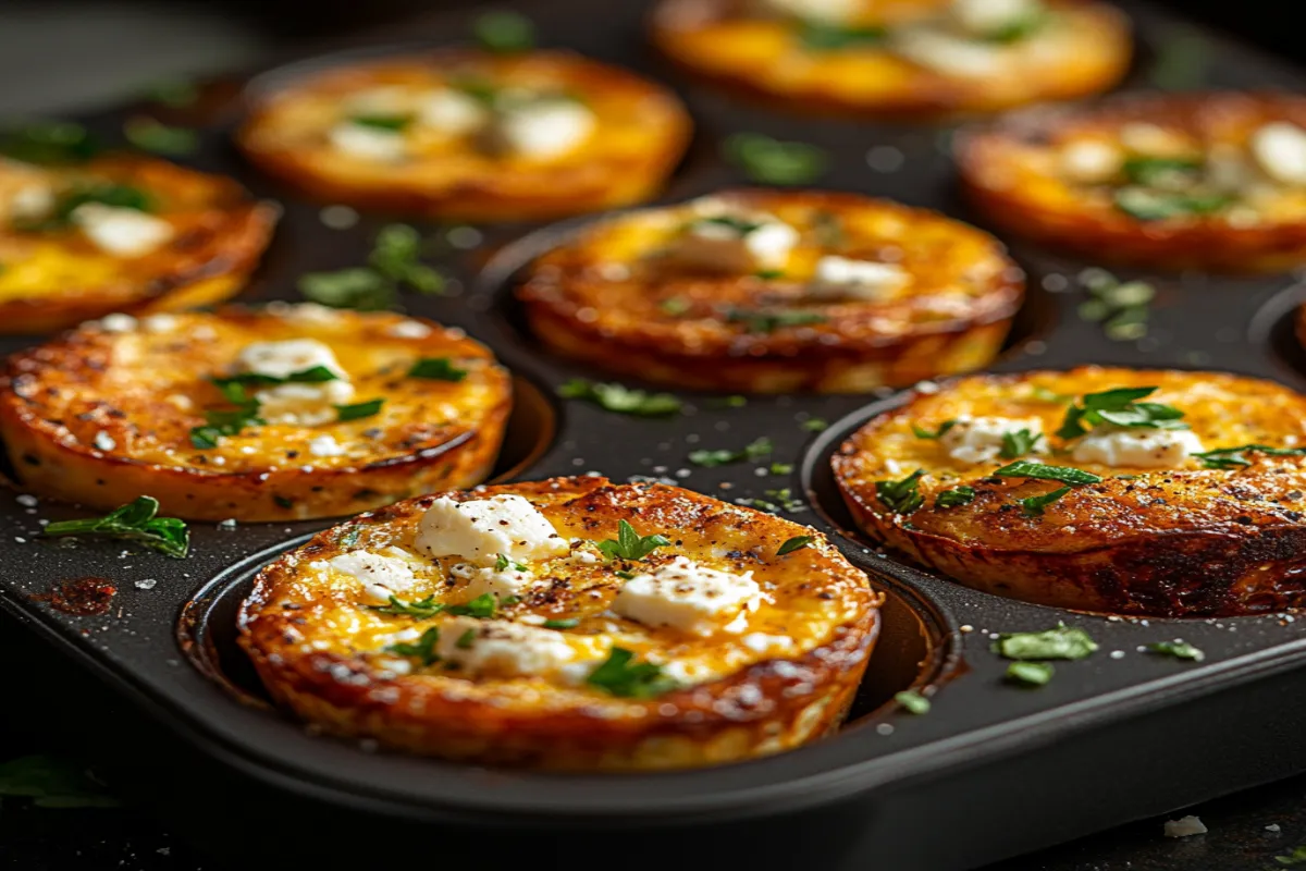 Greek egg muffins