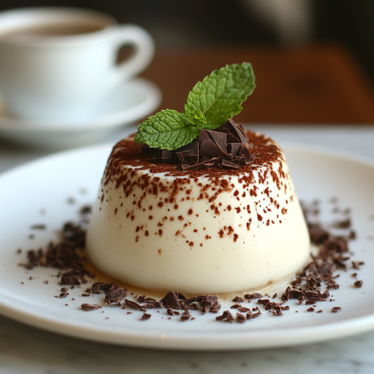 Coffee Panna Cotta