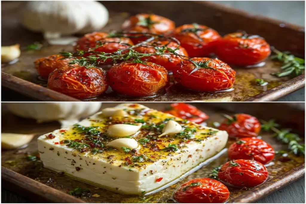 How to make feta pasta 2.0 before roasting